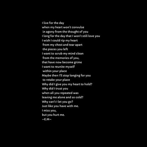 I’m sorry I M Sorry, You Left Me, Thoughts Of You, M Sorry, Still Love You, I Miss You, I Missed, Miss Me, Miss You