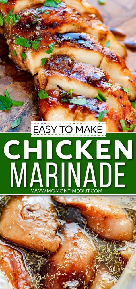 Best Chicken Marinade Recipe, Like Chicken Marinade, Good Chicken Marinade For Grilling, Easy Marinade For Grilled Chicken, Good Marinade For Chicken, How To Marinade Chicken, Chicken Marinade For Baked Chicken, Best Chicken Marinade Ever, Best Marinated Chicken Recipes