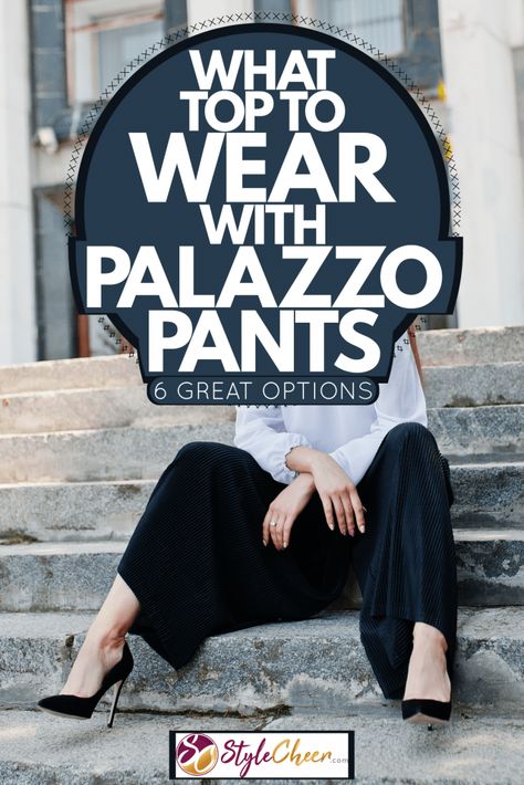 Palazzo Pants: The Perfect Pairing with a White Long Sleeve Shirt Outfits With Black Palazzo Pants, Palazzo Pants Outfit For Wedding Guest, Flowy Capri Pants Outfit, Patterned Palazzo Pants Outfit, Wide Palazzo Pants Outfit, Palazzo Pants Outfit Over 50, Palazzo Pants Cocktail Outfit, H M Pants, Summer Palazzo Pants Outfits