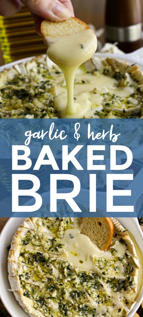 Baked Brie Savory, Brie Toppings, Brie Recipes Appetizers, Brie Cheese Recipes, Baked Brie Recipe, Baked Brie Recipes, Brie Appetizer, Queso Brie, Brie Recipes