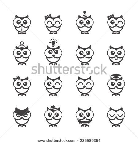 awesome owls Simple Owl Tattoo, Owl Outline, Owl Tattoo Small, Simple Owl, Owl Decal, Awesome Owls, Owl Logo, Owl Tattoo Design, Greek Tattoos