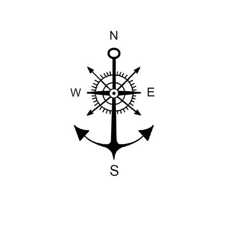 Small Compass Tattoo Men Simple, Anchor With Compass Tattoo Design, Hand Tattoos Compass For Guys, Compass Sailing Tattoo, Anchor Tattoo For Men Chest, Anchor Wrist Tattoo For Men, Anchor Minimalist Tattoo, Anchor Tattoo For Men Forearm, Wrist Tattoo For Men Unique