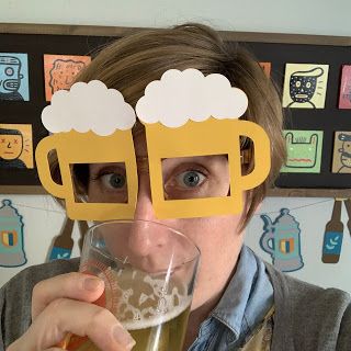 A must have item for every household. I made my beer goggles out of a broken pair of sunglasses and a few pieces of paper. And now you can be as cool as me! Here is a link to the beer goggle template. Simply cut out the image and glue to tape to glasses. Then walk around your home like the awesome person you are. Beer Party Ideas, Beer Party Decorations, Craft Beer Party, Everything Diy, Octoberfest Beer, Beer Goggles, Decorating Table, National Beer Day, Diy Beer