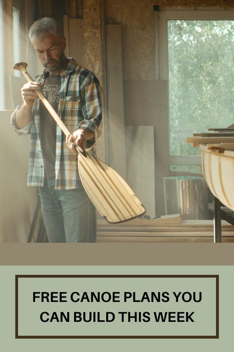 We have previously covered plans for plywood kayaks and PDFs to help you build your own boat. Today, we are going to highlight 15 free canoe plans you can build this week along with PDF building guides for each. Canoe Diy How To Build, Canoe Building Plans, Free Boat Plans Pdf, Wooden Boat Plans Free, Wood Kayak Plans, Canoe Ideas, Duck Hunting Boat, Canoe Plans, Wood Kayak