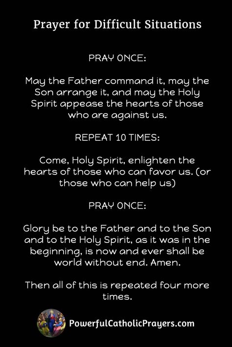 Prayer For Difficult Situations, Prayers For Work Challenges, Prayer For Work Challenges, Money Prayers That Work, Powerful Prayers For Breakthrough, Powerful Prayers For Miracles, Prayers For A Miracle, Novena Prayers Catholic, Prayer For Difficult Times