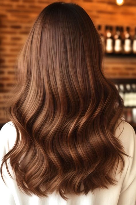 Classic Chestnut Brown, chestnut hair color idea Brown Hair Ginger Undertone, Chestnut Caramel Hair, Chestnut Brown Hair Colors, Rich Chestnut Brown Hair, Maple Brown Hair Color, Medium Chestnut Brown Hair, Brown Chestnut Hair, Warm Chestnut Brown Hair, Red Chestnut Hair