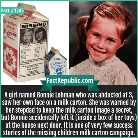 Random Facts, Funny Weird Facts, Interesting Facts About Humans, Facts About Humans, Fact Republic, Unbelievable Facts, Milk Carton, Faith In Humanity, The Missing