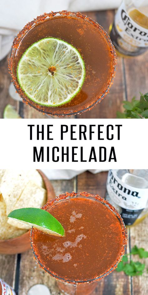 Michelada Bar Ideas, Red Beer Recipes, Chelada Recipe, Michelada Bar, Moscato Lemonade, Michelada Mix, Carne Asada Recipe, Michelada Recipe, Beer Drinks