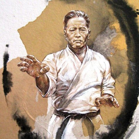 Happy Birthday Chojun Miyagi, founder of our style, Goju-Ryu Karate.  April 25, 1888. Karate Tattoos, Okinawa Karate, Kempo Karate, Goju Ryu Karate, Okinawan Karate, Dojo Ideas, Karate Styles, Goju Ryu, Karate Training