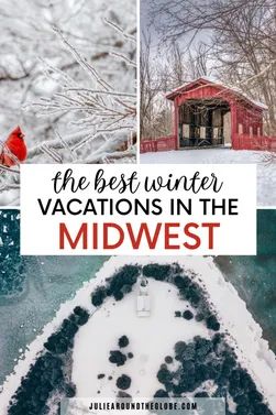 Midwest Weekend Getaways, Midwest Getaways, Midwest Winter, Midwest Travel Destinations, Romantic Winter Getaways, Winter Weekend Getaway, Best Winter Destinations, Midwest Vacations, Best Winter Vacations