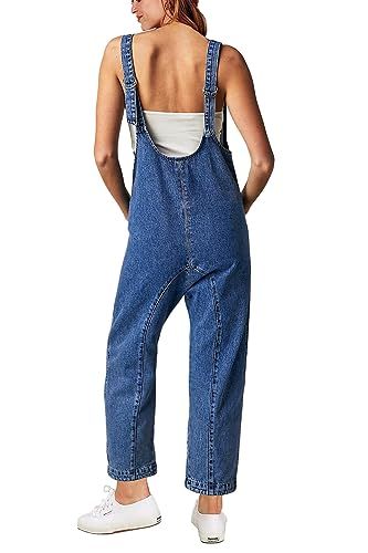 Denim Jumpsuits For Women, Jumpsuits For Women Casual, Jumpsuits Jeans, Baggy Overalls, Overalls Jeans, Baggy Jumpsuit, Denim Jumpsuits, Denim Workwear, High Roller