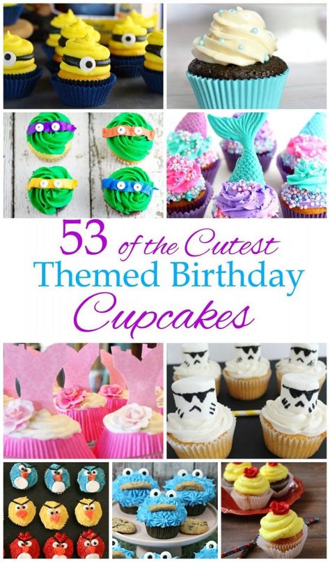 These cute birthday cupcakes are perfect for kids birthday parties. I’ve compiled a list of 53 recipes for birthday cupcakes just for you! 2 Year Birthday Cupcakes, 4 Year Birthday Cupcakes, Easy Party Cupcakes, Two Year Old Birthday Cupcakes, Two Year Old Cupcakes, Birthday Cupcakes For School, Cupcakes For 2nd Birthday, Cupcakes For School Birthday, How To Stuff Cupcakes