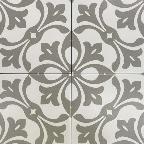 Moroccan Tiles Kitchen, Patterned Kitchen Tiles, Patterned Bathroom Tiles, Porcelain Decor, Retro Tiles, Floral Tile, Pattern Tile, London Kitchen, Brick Texture