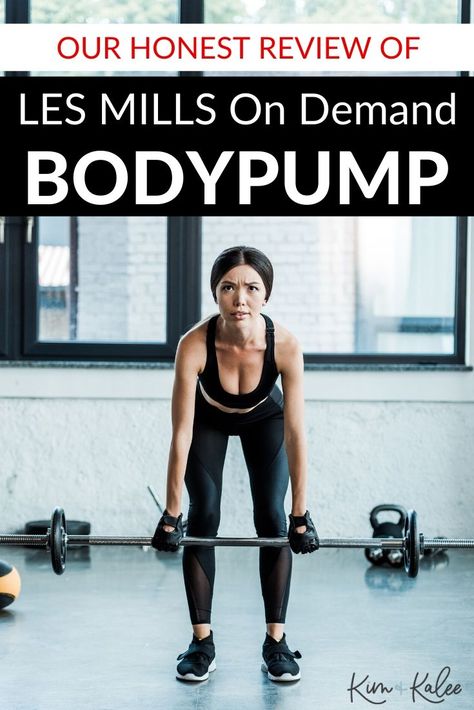 BODYPUMP workouts are now on LES MILLS on Demand! You can now stream strength workouts at home! Find out about the at home total body workouts & how to get a free trial! #athomeworkouts #lesmills #bodypump #workout #homegym #workoutsforwomen | workouts | at home workouts | 30 minute workouts | workout videos | total body workout| Nourish Move Love | online streaming | workouts | exercise | at home exercise Total Body Workouts, Les Mills Body Pump Before And After, Bodypump Workout, Lesmills Bodypump, At Home Total Body Workout, Strength Workout At Home, Body Pump Workout, Les Mills Body Pump, Pump Workout