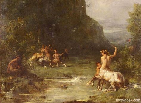 Centaurs Centaur Painting, Centaur Aesthetic, Franz Stuck, Centaur Art, James Barry, Female Centaur, Gustave Moreau, The Centaur, Adolphe Bouguereau