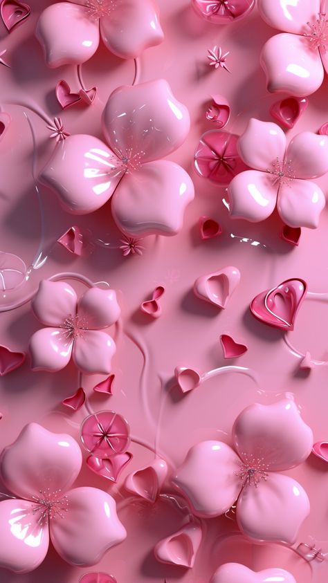 3d puffy wallpaper Tumblr, Pink Puffy Wallpaper, 3d Pink Wallpaper, Pink 3d Wallpaper Iphone, Pink 3d Wallpaper, Pink Wallpaper 3d, 3d Flower Wallpaper, Wallpaper Iphone Minimalist, Summer Phone Wallpapers