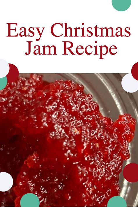 🍓🎄 Unleash your holiday spirit with this delicious Christmas Jam Recipe! 🍽️📜 Perfect for gifting or dressing up your breakfast toast. Be the star ⭐ of the holiday season! 🎅🥂 Enjoy the festive cheer with every bite! 🎁🍯 Spicy Christmas Jam, Christmas Freezer Jam, Christmas Jam No Pectin, Homemade Christmas Jam, Christmas Jam Recipes No Pectin, Christmas Jelly Recipe, Easy Christmas Jam, Slow Cooker Christmas Jam, Crockpot Christmas Jam