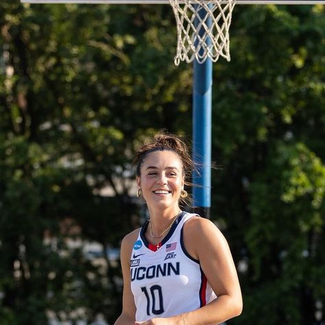 UConn Women's Basketball on Instagram: "Nika Mühl repping UConn on the court she grew up on in Zagreb 🇭🇷 Tonight she plays her first game in front of her family and friends since she left for college" Womens College Basketball, Nika Mühl And Paige Bueckers, Nika Muhl Rares, Nika Muhl Basketball, Basketball Girlfriend, Paige Bueckers, Uconn Basketball, Uconn Womens Basketball, Women's Basketball