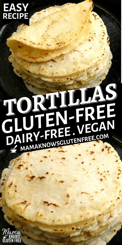 Gluten Free Dairy Free Dinner, Glutenfri Baking, Gluten Free Tortillas, Gluten Free Recipies, Dairy Free Dinner, Paleo Bread, Gluten Free Recipes Bread, Homemade Gluten Free, Gluten Free Dairy Free Recipes