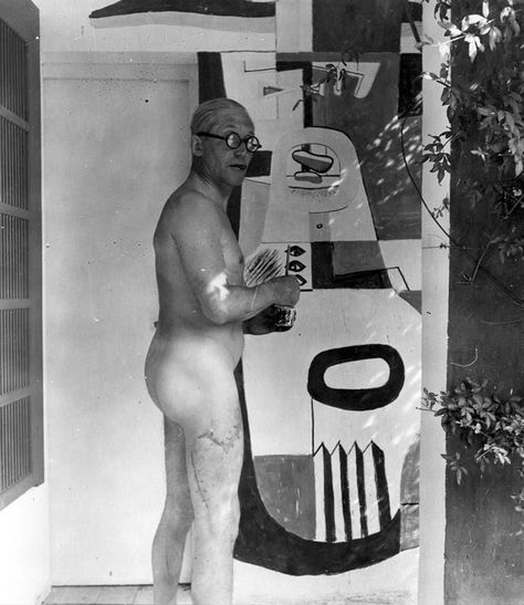 Le Corbusier, Corbusier Painting, Le Corbusier Painting, Le Corbusier Art, Gentle Exercise, Le Corbusier Architecture, French Villa, Eileen Gray, Happy Things