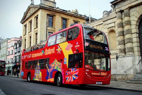 London Bus, Oxford City, Sightseeing Bus, Tour Bus, Bus Coach, Open Top, Walking Tour, Buses, 15 Minutes