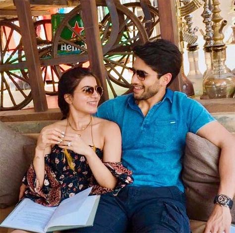 40 day honeymoon! Naga Chaitanya – Samantha Ruth Prabhu want to paint the world red post marriage #FansnStars Naga Chaitanya, Samantha In Saree, Samantha Wedding, Samantha Images, Samantha Pics, Couple Wedding Dress, Wedding Couple Photos, Samantha Ruth, Samantha Photos