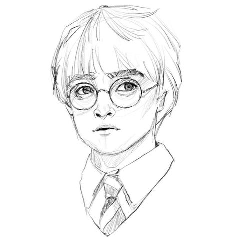 Drawing Hands, Harry Potter Drawings Easy, Fanart Harry Potter, Harry Potter Portraits, Harry Potter Sketch, Wallpaper Harry Potter, Harry Potter Painting, Harry Potter Art Drawings, Tapeta Harry Potter