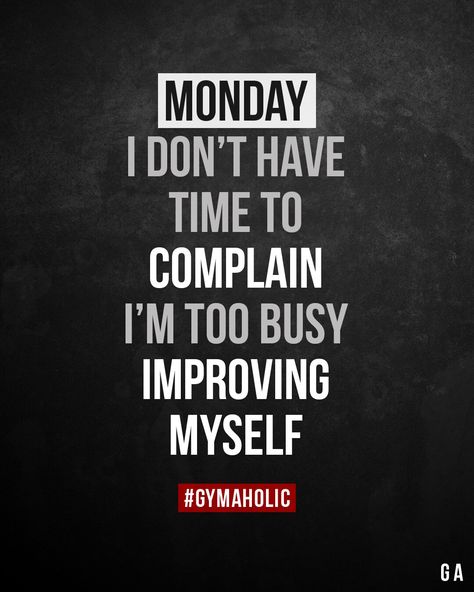Monday Gym Quotes, Women Who Lift Quotes, Motivational Quotes For Monday, Quotes For Monday, Improving Myself, Psych 101, Workout Quote, Lifting Quotes, Motivational Quotes For Athletes