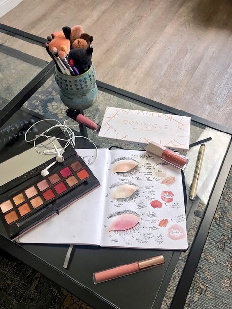 Learn Makeup Aesthetic, Makeup Industry Aesthetic, Beauty Editor Aesthetic, Cosmetology Career Aesthetic, Cosmetology School Aesthetic Makeup, Makeup Job Aesthetic, Make Up Journal, Makeup Brand Owner Aesthetic, Makeup Company Aesthetic