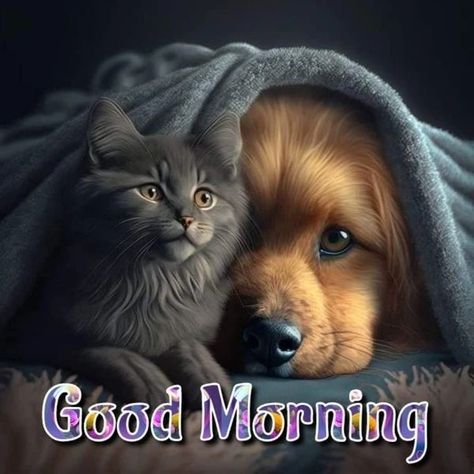 Good Morning Good Morning Puppies, Good Morning Puppy, Good Morning Dog, Good Morning Animals, Good Morning Cartoon, Good Morning Cat, Dobro Jutro, Scorpio Girl, Morning Cat