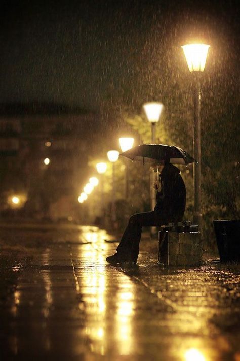 ♥ Rain Animation, Fotografi Bawah Air, I Love Rain, Rain Umbrella, Love Rain, Walking In The Rain, Singing In The Rain, Rainy Night, Sound Of Rain