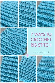 Crochet Sweater Edging Pattern, Amigurumi Patterns, Ribe, How To Crochet Rib Stitch, Crochet Ribbing For Sweater, Crochet Ribbing Stitch, Crochet Ribbing Pattern, Stretch Crochet Stitch, Crochet Stretch Stitch