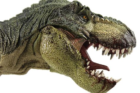 A new study says Tyrannosaurus Rex confirms covered in scaly skin — not feathers. Still terrifying! Jurassic Park T Rex, Articles For Kids, Jurassic World 2015, Dinosaur Head, Jurassic World Dinosaurs, Burger Restaurant, Ancient Animals, Wild Creatures, Jurassic Park World