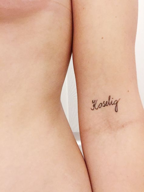 Tattoo Submission: Lucy Frisch (Oslo) Tatting, Tattoo Quotes, Oslo, Norwegian Tattoo, Tiny Tats, Norwegian Words, Inspirational Tattoos, I Tattoo, Written By