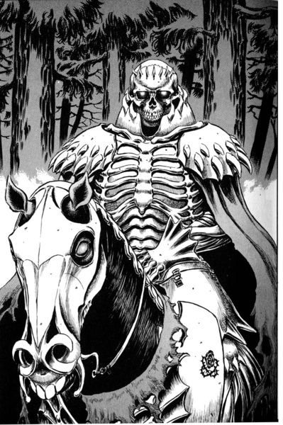 The Skull Knight (Berserk) Manga Comics, Skull Knight, Anime Bebe, Kentaro Miura, 다크 판타지, Knight Art, Anime Tattoos, Dark Souls, Anime Movies