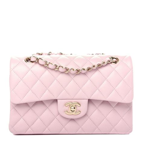 Pastel + Chanel Chanel Pink Flap Bag, Light Pink Chanel Bag, Pink Luxury Bag, Chanel Pink Bag, Chanel Bag Pink, Pink Chanel Bag, Chanel Bag Classic, Chanel Coco Handle, Hermes Bolide