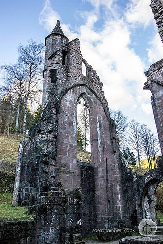 Allerheiligen Abbey ruins above the Allerheiligen waterfalls in the Black Forest of Germany | by SarahLambertCook Abandoned Churches, Abandoned Castles, Ancient Architecture, Ruins, Abbey Ruins, Black Forrest, Black Forest Germany, Time In Germany, The Black Forest