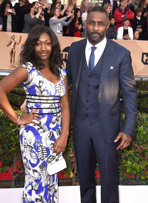 Who Is Idris Elba’s Daughter, Isan Elba? Elba, Idris Elba, Isan Elba, Idris Elba Wife, Actor Idris, Inspirational Photos, British Actors, Father Daughter, Ex Wives