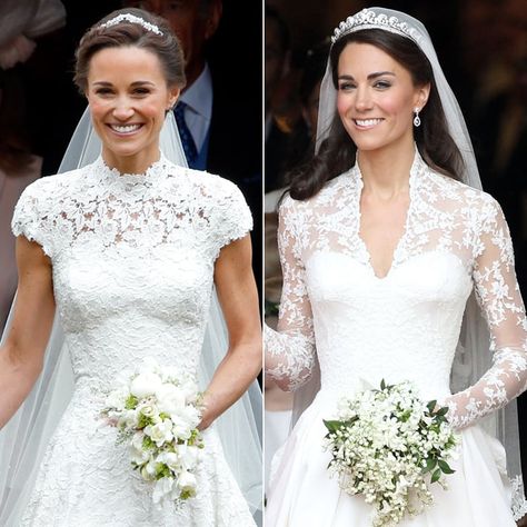 A Very Scientific Look at Pippa and Kate Middleton's Weddings, by the Numbers Pippa Middleton Wedding Dress, Pippa Middleton Bridesmaid, Vestidos Kate Middleton, Pippa Middleton Bridesmaid Dress, Pippas Wedding, Pippa Middleton Wedding, Kate Middleton Wedding Dress, Pippa Middleton Style, Middleton Wedding