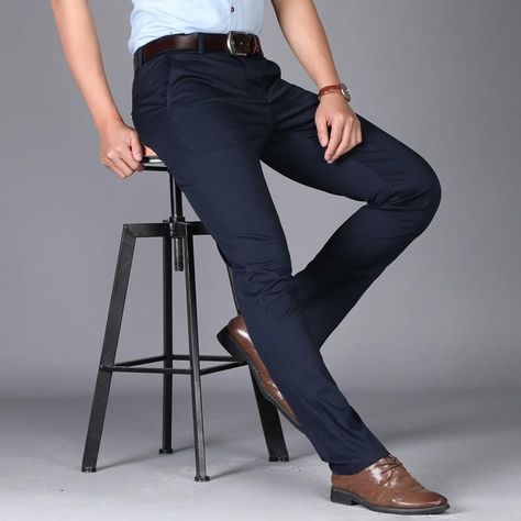 Welcome to Our Store,We are devoted to offer High Quality Products with Reasonable Whole  and fast delivery,Our company is professional in e-business,your order will be sent our with 1-3 days after we Mens Casual Dress Pants, Dress Social, Mens Office Wear, Slim Dress Pants, Casual Linen Pants, Man Dressing Style, Social Dresses, Smart Casual Men, Casual Dress Pants