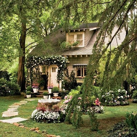 The+7+Most+Magnificent+Movie+Gardens+Of+All+Time Cute Cottages, Tudor Cottage, Fairytale Cottage, Style Cottage, Cottage Cabin, Dream Cottage, Cute House, Cabins And Cottages, Little Cottage