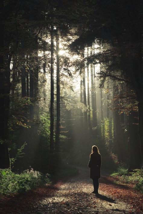 Nature And People Photography, Village In The Woods Aesthetic, Yahaira Core Aesthetic, Photo Shoot In The Woods, Woods Photography, Forest Girl, Photographie Inspo, Fotografi Alam Semula Jadi, Foto Tips