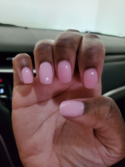 Valentine's Day Nails Dip Powder, Girly Dip Powder Nails, Bubble Bath Sns Nails, Bubblegum Square Round Nails, Opi I Think In Pink, Designs For Dip Nails, Blush Dip Nails, Summer Nails Pink Short, Dip Powder Nails Light Pink