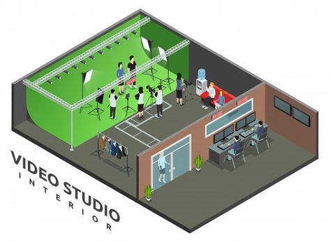 Video Recording Studio, Ruangan Studio, Photo Studio Design, Adventure Room, Camera Operator, On Air Sign, Photography Studio Design, Podcast Studio, Studio Interior Design