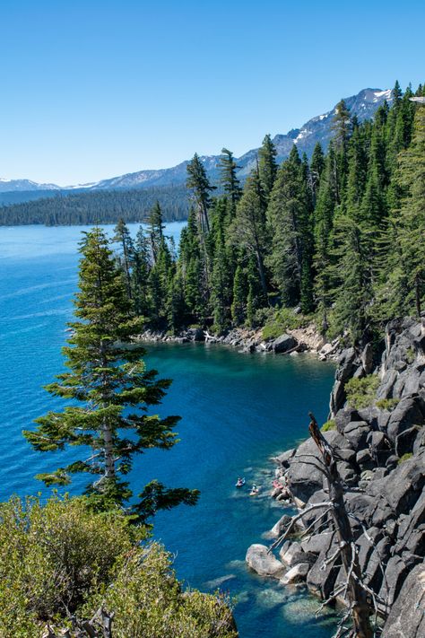 3 Days in Lake Tahoe: Plan a Perfect Lake Tahoe Itinerary (Summer) Nature, South Lake Tahoe Summer, Lake Tahoe Itinerary, Summer In America, Lake Tahoe Trip, Lake Tahoe Summer, Tahoe Lake, Tahoe Trip, Summit Lake