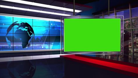 Get a 10.000 second news tv studio set - stock footage at 29.97fps. 4K and HD video ready for any NLE immediately. Choose from a wide range of similar scenes. Video clip id 17521651. Download footage now! Tv Studio Set, Really Cool Backgrounds, Berita Tv, Frame Edit, Artsy Background, Tv Studio, Free Green Screen, Virtual Studio, New Background Images