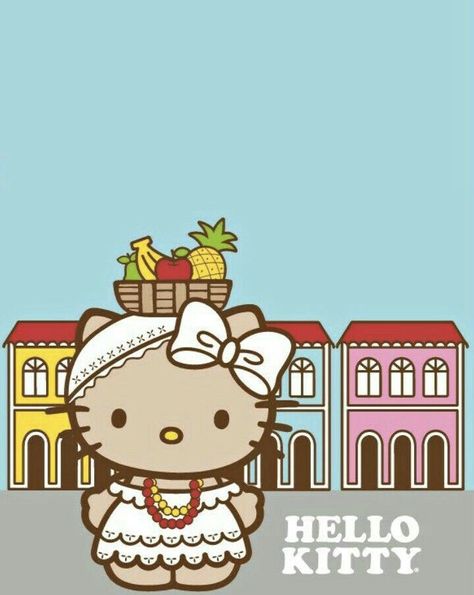 Hello Kitty Kawaii, Colombian Hello Kitty, Deco 27, Happy Kitty, Hello Kitty Images, Hello Kitty Art, Hello Kitty Pictures, Hello Kitty Iphone Wallpaper, Kitty Wallpaper