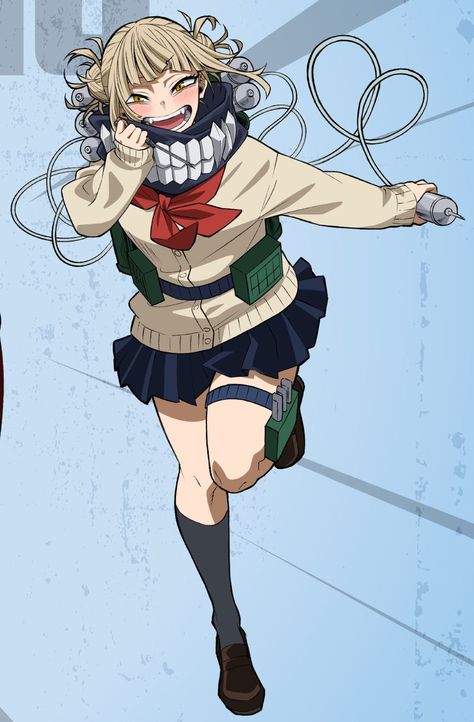 Mha Toga Icon, Toga Himiko Reference, Toga Himiko Full Body Pic, Toga References, Himiko Toga Full Body Picture, Toga Himiko Official Art, Toga Himiko Outfit, Toga Official Art, Himiko Toga Drawing