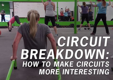 Circuit Breakdown: How to Make Circuits More Interesting | Bootcamp Ideas Bootcamp Workout Plan, Bootcamp Ideas, Volleyball Conditioning, Fitness Backgrounds, Circuit Training Workouts, Cardio Circuit, Hiit Class, Team Challenges, Group Fitness Classes