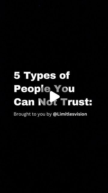 Positive Motivation | Mindset | Growth on Instagram: "↓ Read Caption & save it for later ✅

🧠 Recognize your worth. Your words, thoughts, and presence are significant.

5 Types of People You Can Not Trust:
1. ���Chronic liars who deceive others for personal gain or manipulation.
2. ���Gossipers who spread rumors or private information without regard for consequences.
3. ���Opportunists who take advantage of other’s vulnerabilities or generosity.
4. ���Unreliable individuals who consistently break promises or commitments.
5. ���Narcissistic personalities who prioritize their own needs and validation above others’.
6. ���If you are facing challenges in personal growth, Self Discipline, confidence, business, career, or other aspects of life, then read the Mastering Self-Discipline Ebook from Narcissistic Personalities, Chronic Liar, Read Caption, Mindset Growth, Broken Promises, Motivation Mindset, Facing Challenges, Positive Motivation, Business Career